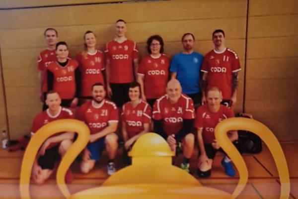 SV Drosselberg 91 e.V. Volleyball Neujahrsturnier in Ohrdruf custom text